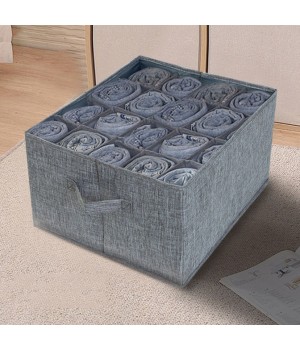 Multifunctional Cationic Underwear Storage Box Pants Sweater Towel T-Shirts Storage Drawer Box Wardrobe Organization