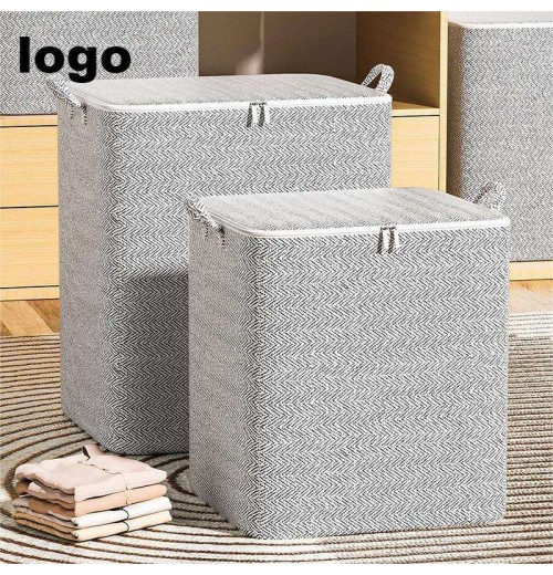 Clothes Quilt Toy Bedroom Moisture Proof Zipper Style Large Capacity Hot Sale Storage Box With Logo And Color