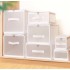 Clear Clothes Underwear Storage Box Bin Large Capacity Blanket Storage Containers Organizers for Comforters Bedding Clothing